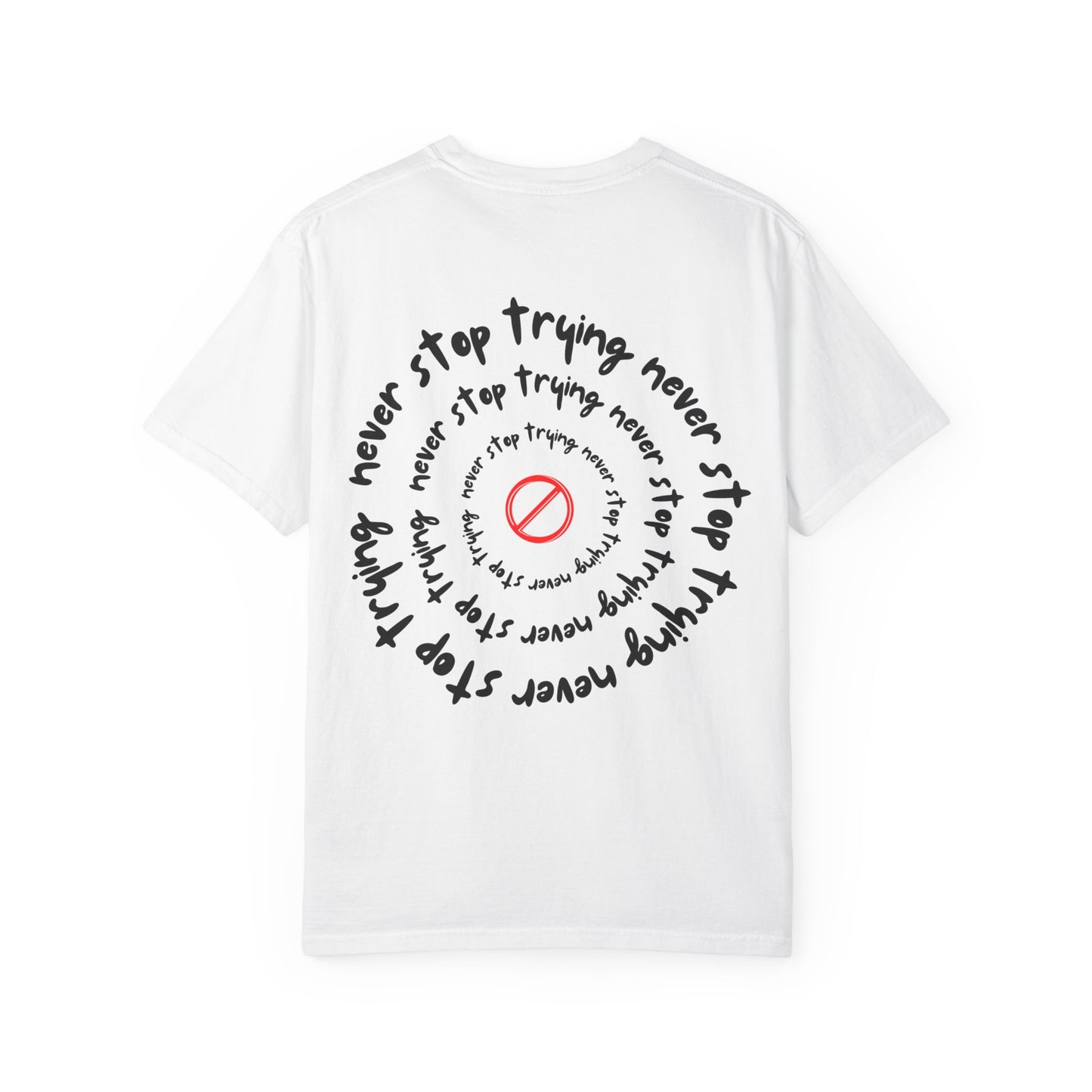 Never Stop Graphic Tee β White Edition