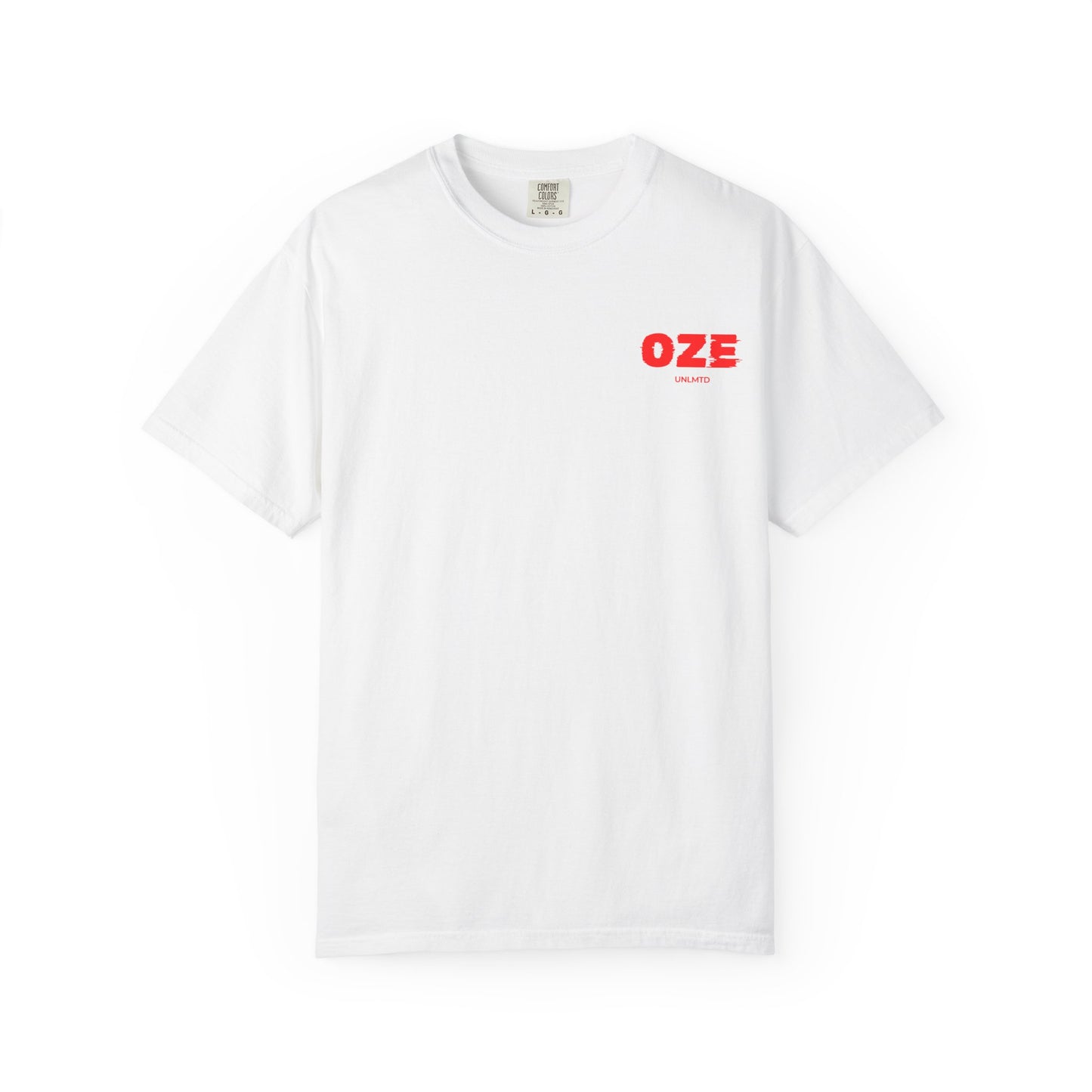 Never Stop Graphic Tee – White Edition