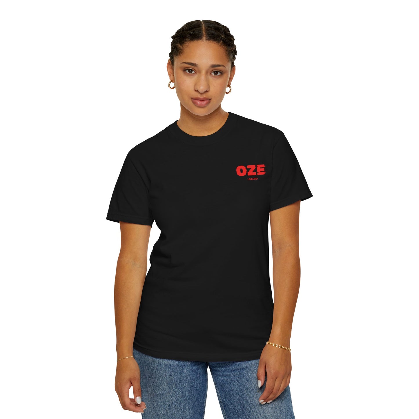 “Never Stop” Tee – Black | OZE UNLMTD