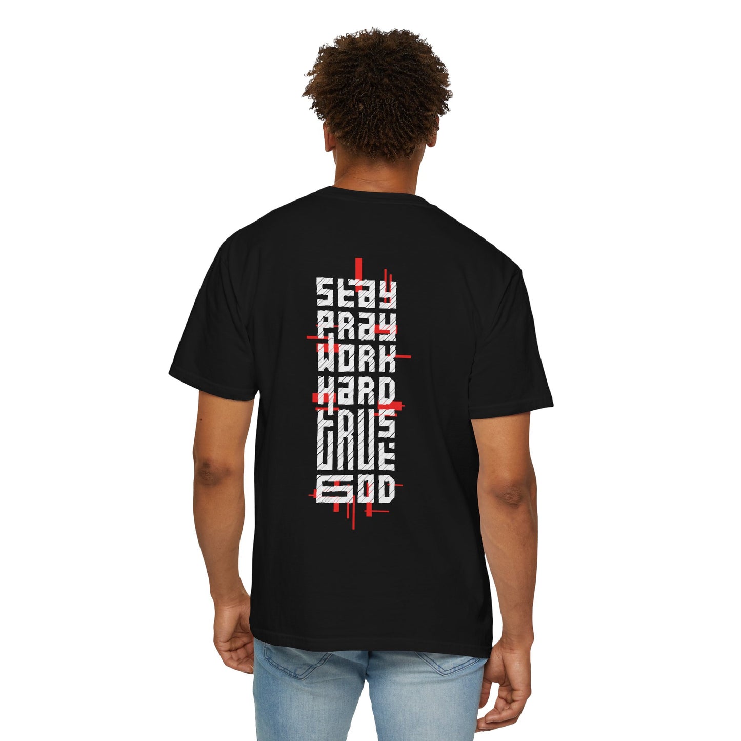 “Never Stop” Tee – Black | OZE UNLMTD